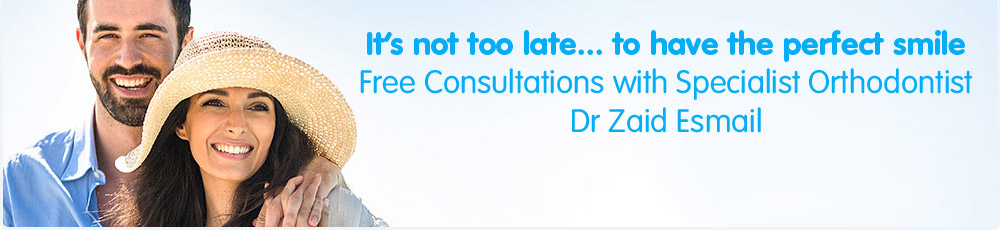 Free Consultations with Specialist Orthodontist Dr Zaid Esmail
